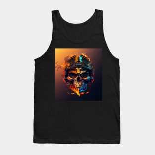 Scull soldier Tank Top